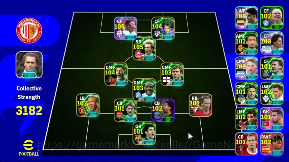 eFootball Accounts Android|BigTime Diego Forlan|16 Epic K.Heinz Rumme image 1