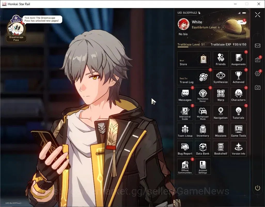 Honkai Star Rail Accounts Others Asia|TL 51|6 Limited|(Himeko:Nova)+Sign Sparkle,Huohuo,Archer,Silver Wolf,Argenti|Rate On 1