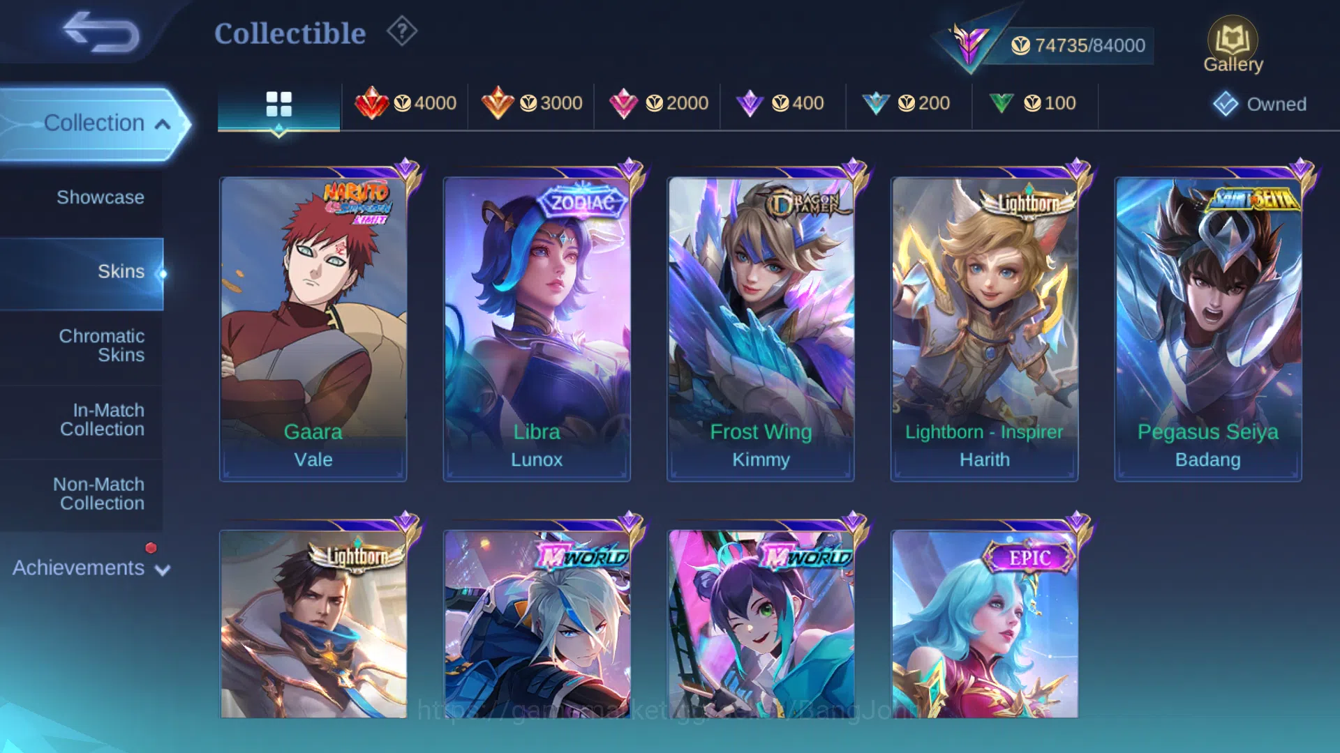 Mobile Legends: Bang Bang Accounts Others Hero 131 | Skin 289 | Legend Johnson | Transformers Aldous | Collector Gusion 17
