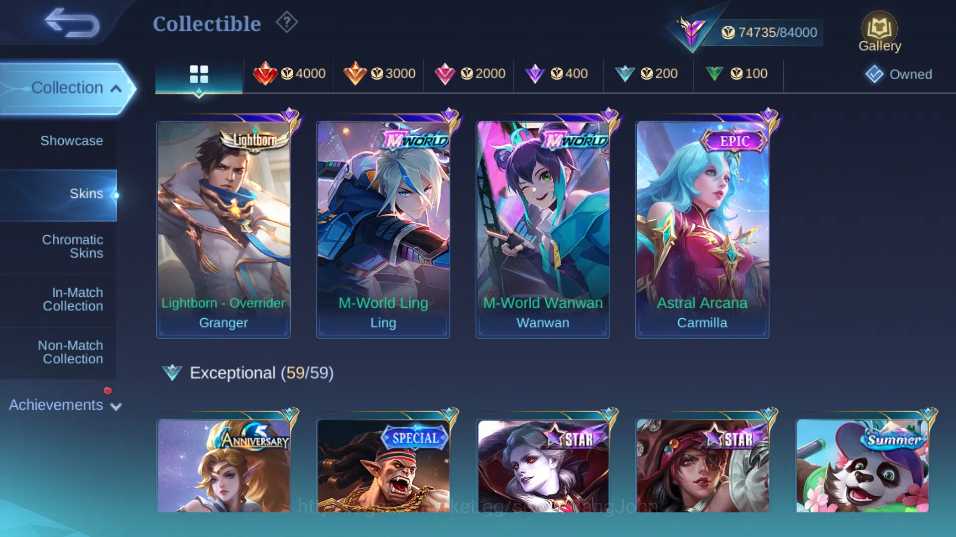 Mobile Legends: Bang Bang Accounts Others Hero 131 | Skin 289 | Legend Johnson | Transformers Aldous | Collector Gusion 18