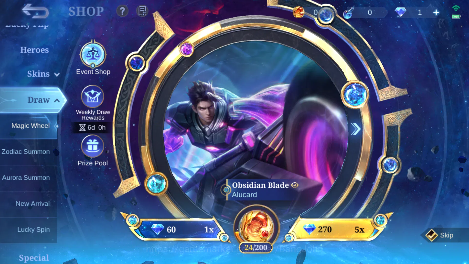 Mobile Legends: Bang Bang Accounts Others Hero 131 | Skin 289 | Legend Johnson | Transformers Aldous | Collector Gusion 9