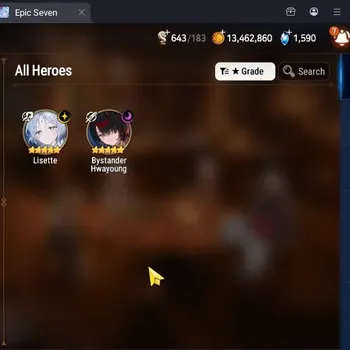 Epic Seven Accounts Starter Global Unverif|Best Starter|2 ML(Lisette,B.Hwayoung)|PoH ON|Side Story Locked|SS