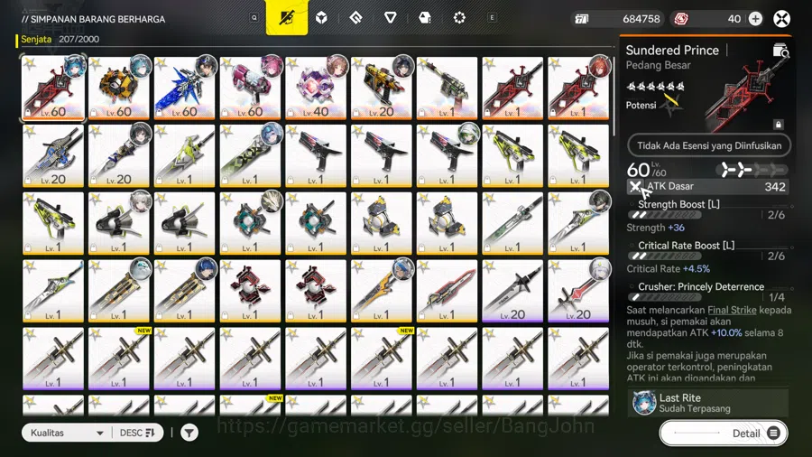 Arknights: Endfield Accounts ASIA | Level 47 | 1 Limit+2 Sign | Yvonne, Ardelia, Ember, Last Ride | MC Male | AKE207B 4