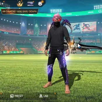 Free Fire Accounts Indonesia|M1887 Emerald Power|AK47 Blue Flame Drac image 1