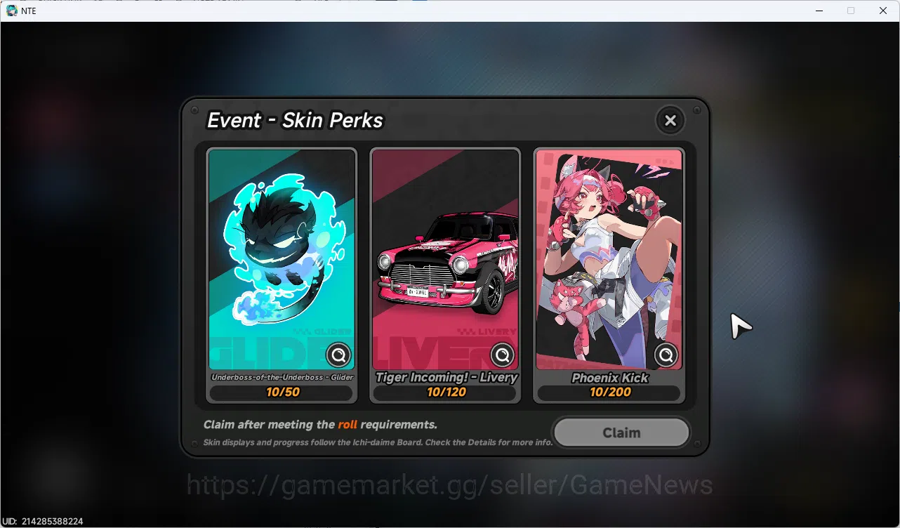 Neverness to Everness Accounts Server NA|HL 3|Fresh Starter 1 SSR Limited Nanally image 10