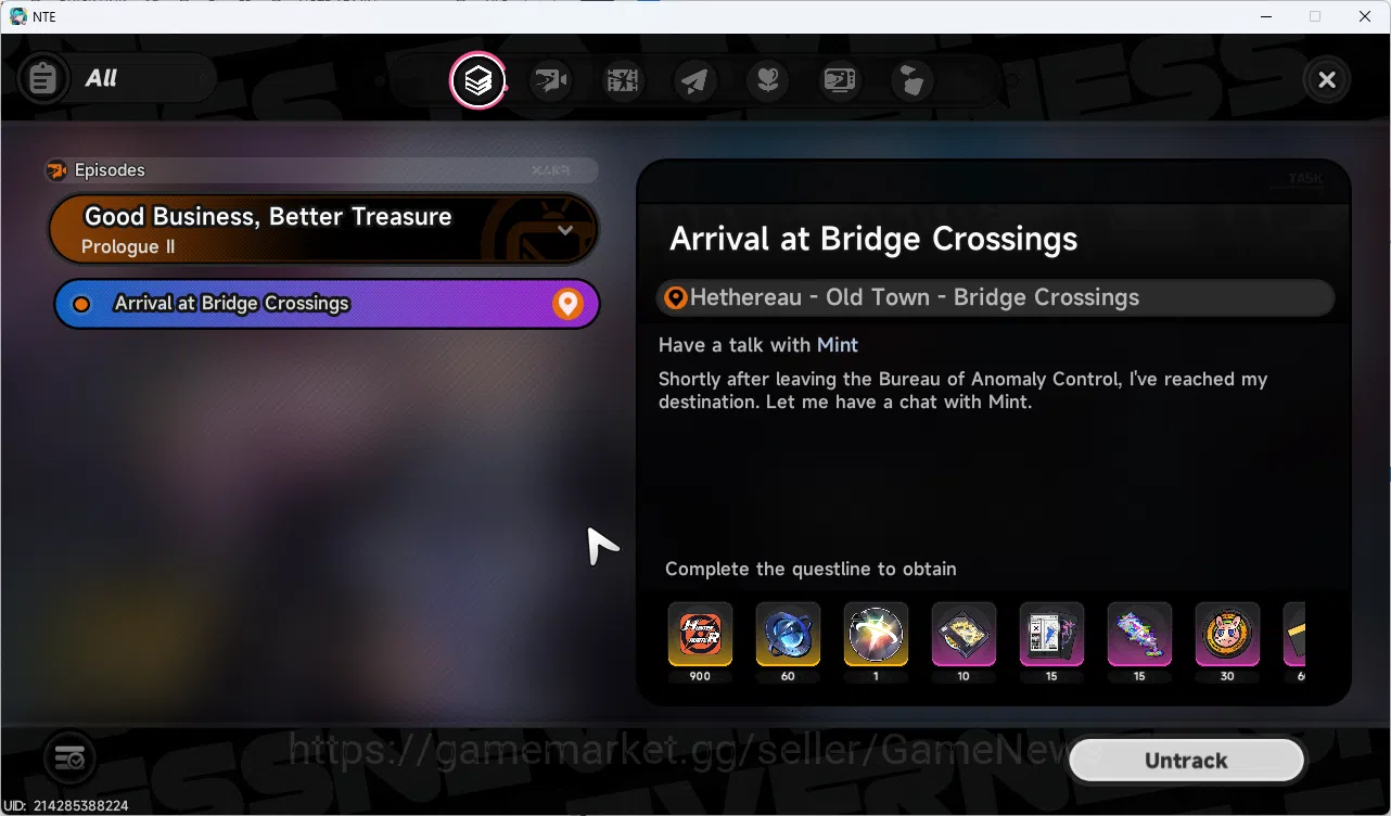 Neverness to Everness Accounts Server NA|HL 3|Fresh Starter 1 SSR Limited Nanally image 14