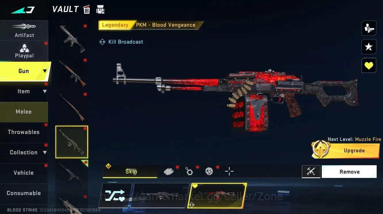 Blood Strike Accounts ASIA|EternalUzi-Scorpius|10Legendary Guns |Gold IV image 10