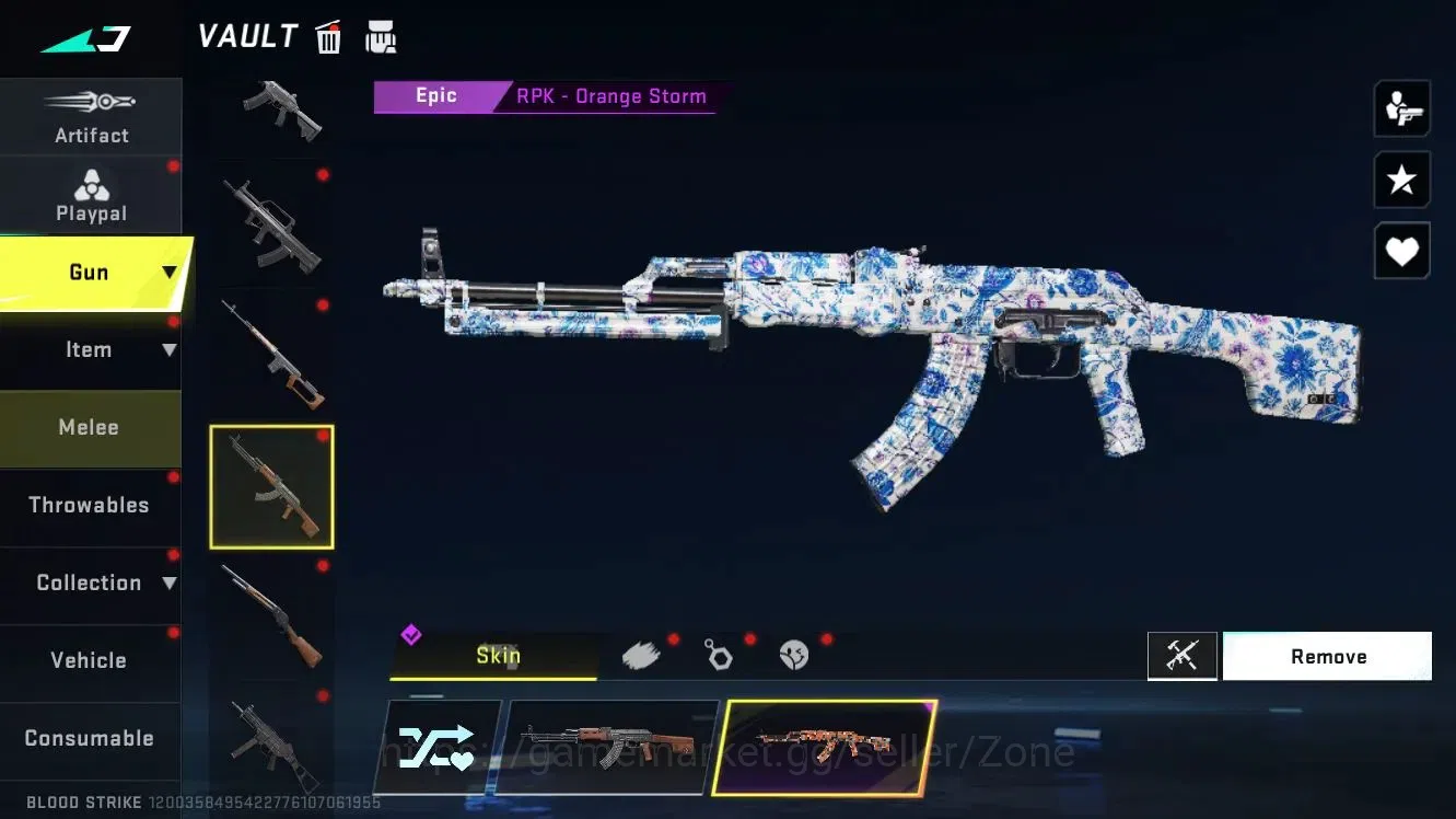 Blood Strike Accounts ASIA|EternalUzi-Scorpius|10Legendary Guns |Gold IV image 11