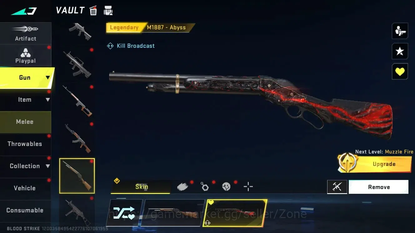 Blood Strike Accounts ASIA|EternalUzi-Scorpius|10Legendary Guns |Gold IV image 12