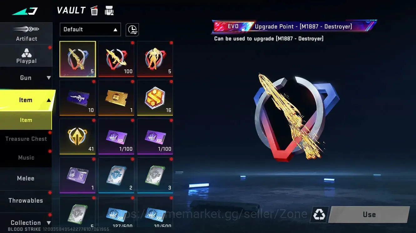 Blood Strike Accounts ASIA|EternalUzi-Scorpius|10Legendary Guns |Gold IV image 14