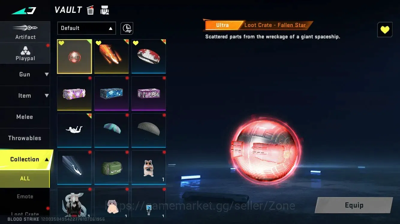 Blood Strike Accounts ASIA|EternalUzi-Scorpius|10Legendary Guns |Gold IV image 16