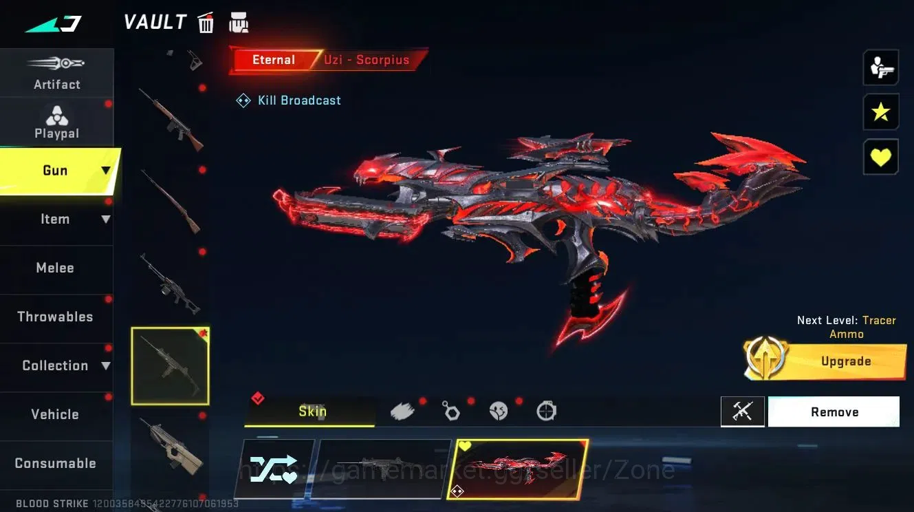 Blood Strike Accounts ASIA|EternalUzi-Scorpius|10Legendary Guns |Gold IV image 2