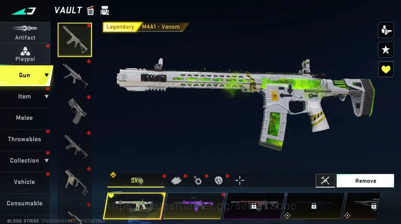 Blood Strike Accounts ASIA|EternalUzi-Scorpius|10Legendary Guns |Gold IV image 3