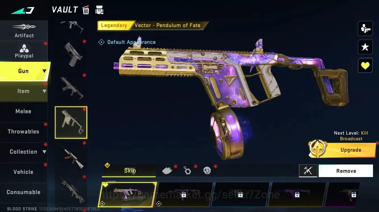 Blood Strike Accounts ASIA|EternalUzi-Scorpius|10Legendary Guns |Gold IV image 5