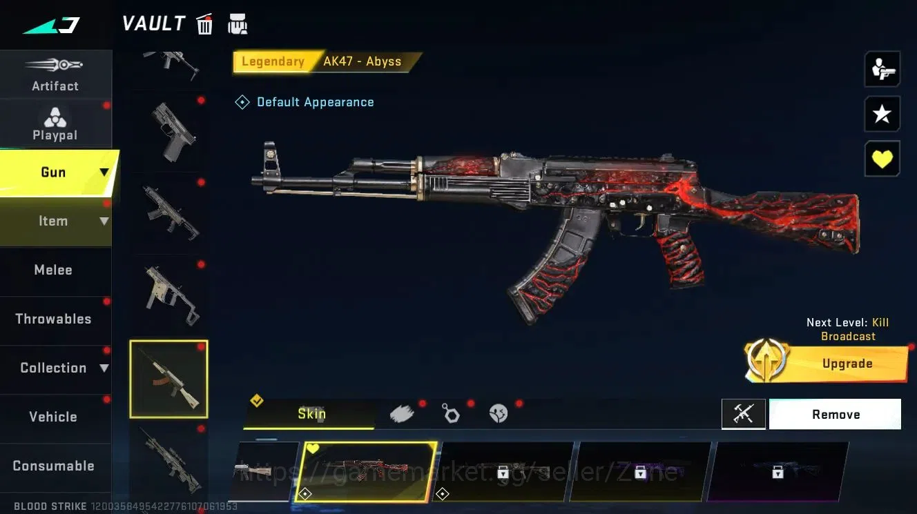 Blood Strike Accounts ASIA|EternalUzi-Scorpius|10Legendary Guns |Gold IV image 6