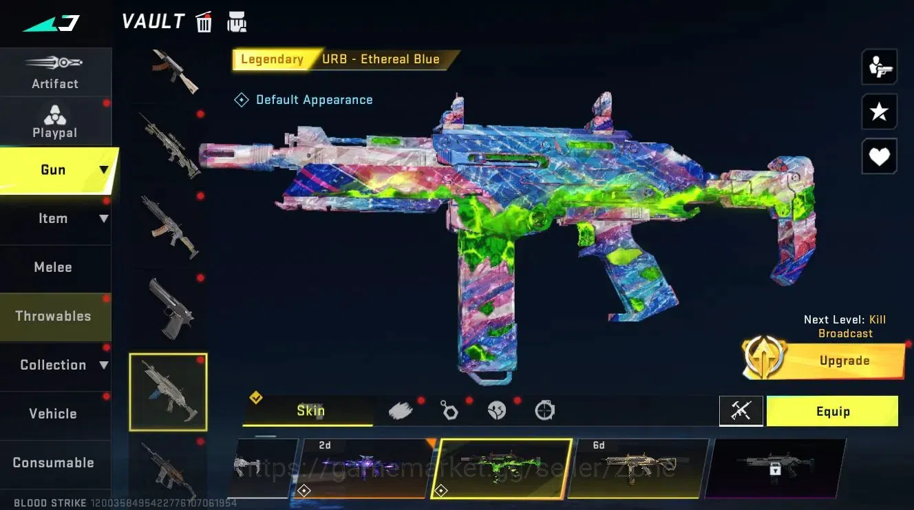 Blood Strike Accounts ASIA|EternalUzi-Scorpius|10Legendary Guns |Gold IV image 8