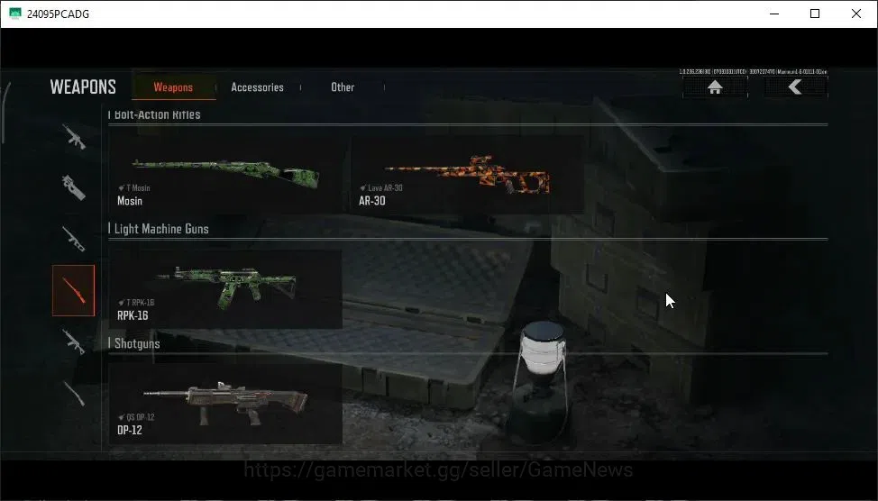 Arena Breakout Accounts High Value MOBILE|Lvl 30|SV 24,7M|CV 14M|VS SCAR-L,GM AK-12,Forest MP5,QS DP-12, Etc|1 Set Skin|CN 8