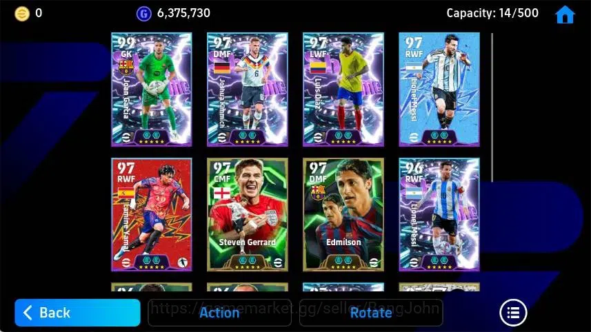 eFootball Accounts Mobile|PW 3164|Joan Garcia ShowT,Edmilson Epic,Ste image 3