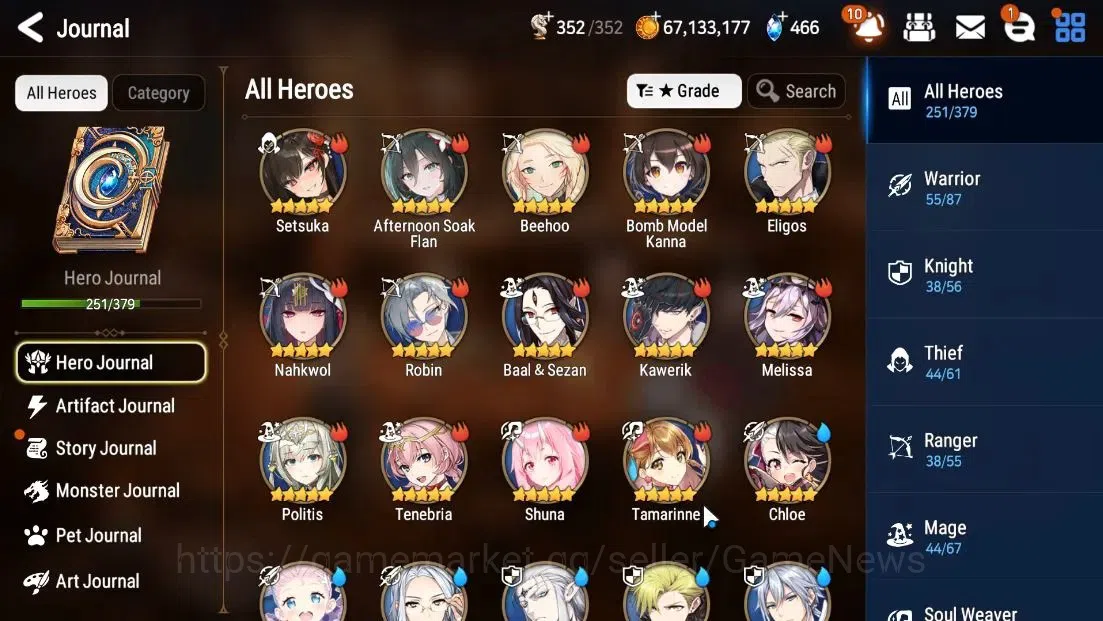 Epic Seven Accounts ASIA|Verif|23 ML(SOTD Diene,LOT Scales,NM Luna,DBS image 11