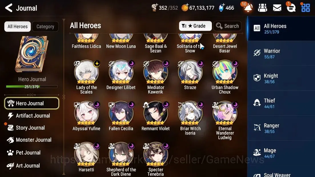 Epic Seven Accounts ASIA|Verif|23 ML(SOTD Diene,LOT Scales,NM Luna,DBS image 9