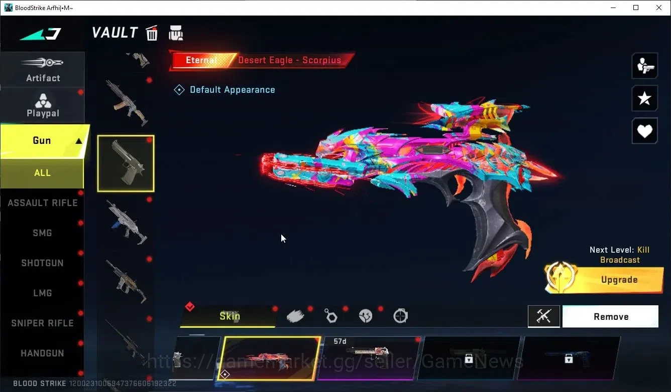 Blood Strike Accounts ASIA|ETERNL DeAgle+Collab TOKRAV MCX,FN2000,Takemi image 20