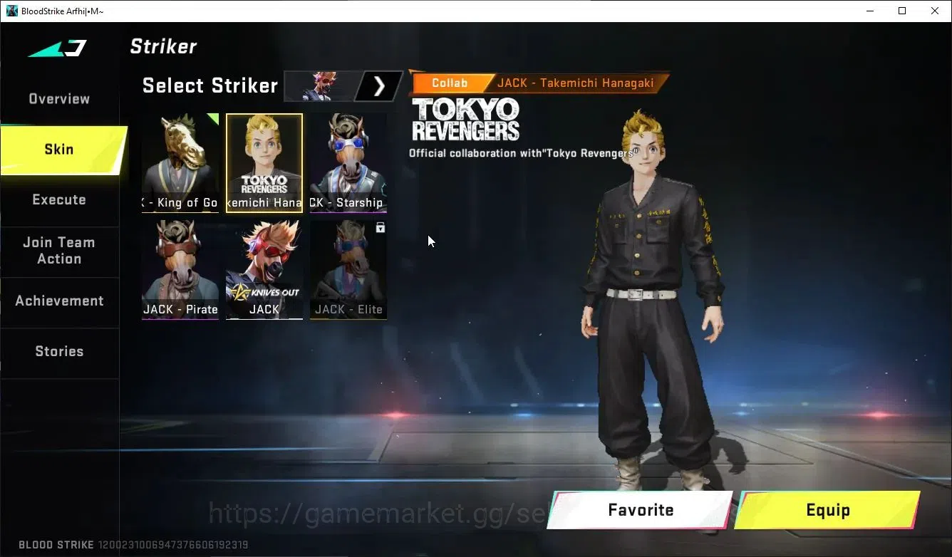 Blood Strike Accounts ASIA|ETERNL DeAgle+Collab TOKRAV MCX,FN2000,Takemi image 3