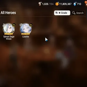 Epic Seven Accounts Starter Global Unverif|Fresh Starter|2ML (SS Vivian,Lisette)|Theater Locked|PoH+Bless ON|Abyss