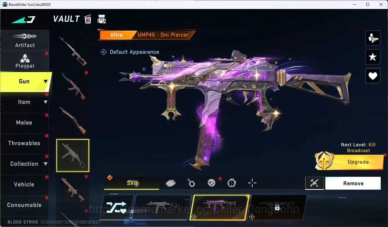 Blood Strike Accounts ASIA |2 Collab Gun [EVA&AOT]|2 Ultra Gun|7 Legend  image 12