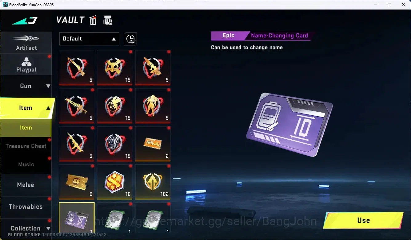 Blood Strike Accounts ASIA |2 Collab Gun [EVA&AOT]|2 Ultra Gun|7 Legend  image 13