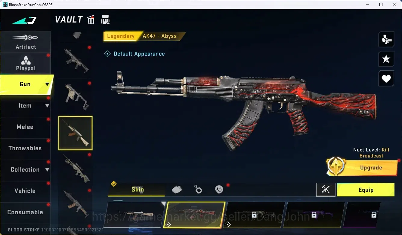 Blood Strike Accounts ASIA |2 Collab Gun [EVA&AOT]|2 Ultra Gun|7 Legend  image 3
