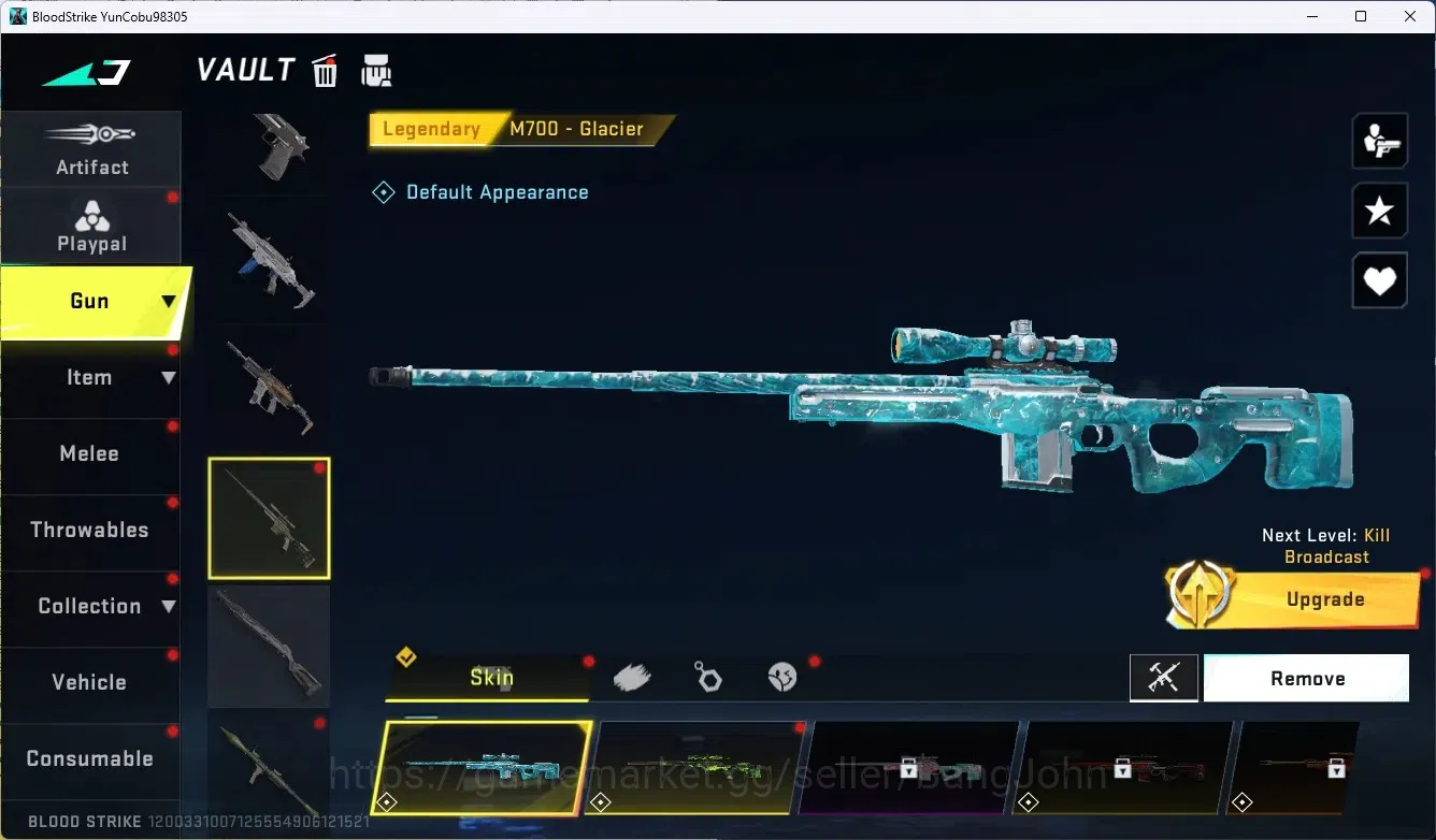 Blood Strike Accounts ASIA |2 Collab Gun [EVA&AOT]|2 Ultra Gun|7 Legend  image 6