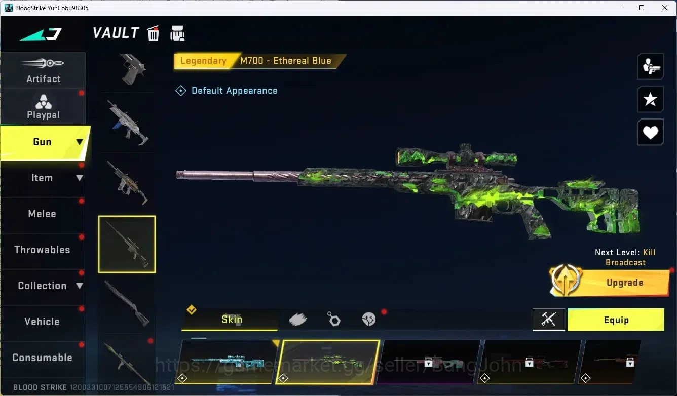 Blood Strike Accounts ASIA |2 Collab Gun [EVA&AOT]|2 Ultra Gun|7 Legend  image 7