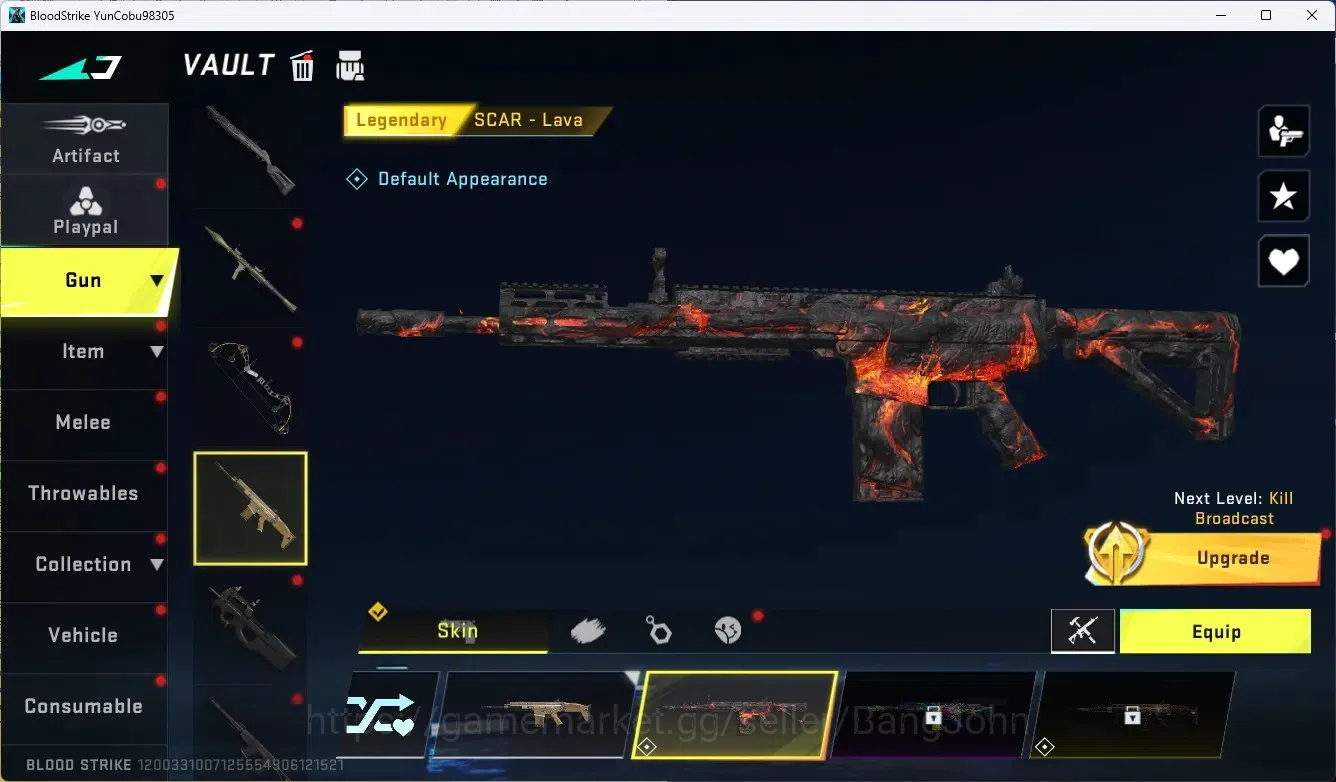Blood Strike Accounts ASIA |2 Collab Gun [EVA&AOT]|2 Ultra Gun|7 Legend  image 8