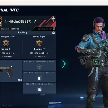 Blood Strike Accounts Collab Skin ASIA|Eternal Gun:M1887-Netherflame|Ultra Melee:TalonKnife-Scythe|1 Collab Gun [AOT]|1