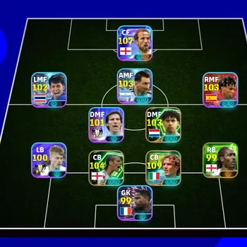 eFootball Accounts Legends & Iconic Players COLECTIVE 3193+ | NEW IKLAS SANRON x NEW MALDINI x HARRY KANE WCP2026 x LAMINE