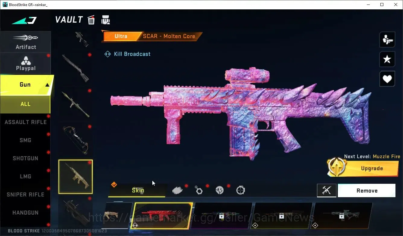 Blood Strike Accounts ASIA|Collab 7DS[AK47,Karl98,QBZ95]+12 ULTRA[Katya, image 16