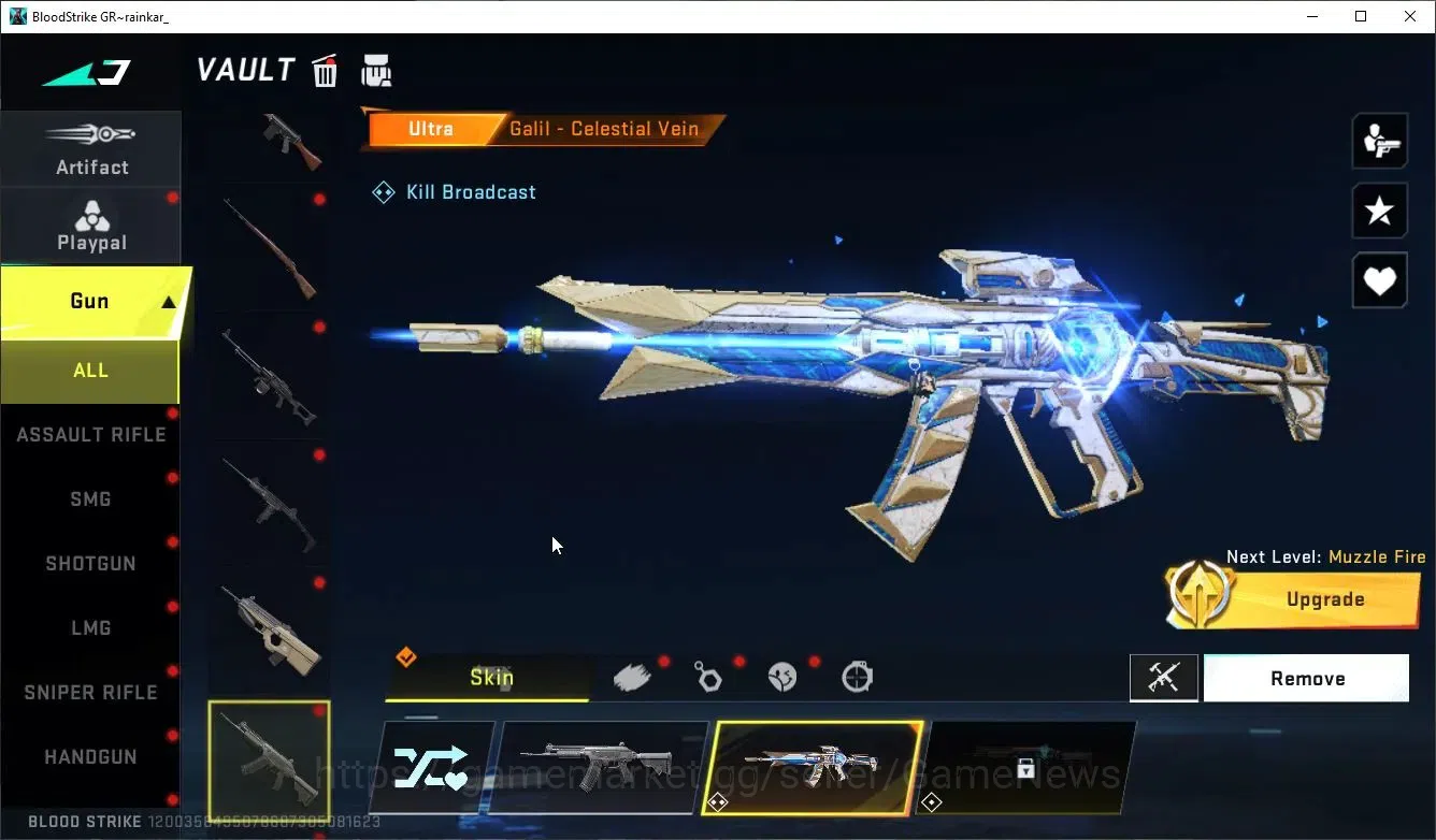 Blood Strike Accounts ASIA|Collab 7DS[AK47,Karl98,QBZ95]+12 ULTRA[Katya, image 18