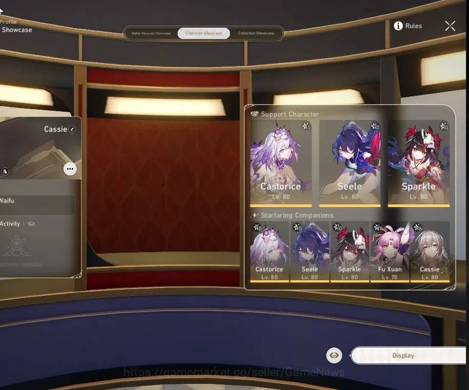 Honkai Star Rail Accounts Asia|TL 65|8 Limited|[Castorice,Seele,Sparkle,Fu X image 2