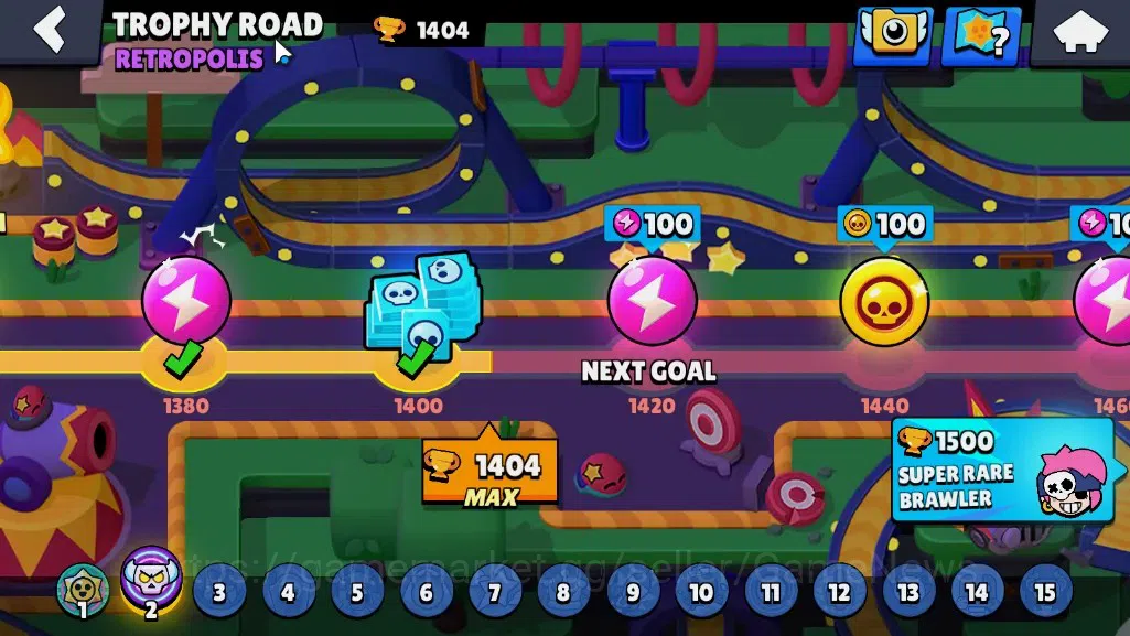 Brawl Stars Accounts 1404 Trophy|19 Brawlers 2Max|Edgar FullBuffies,Bo| image 5