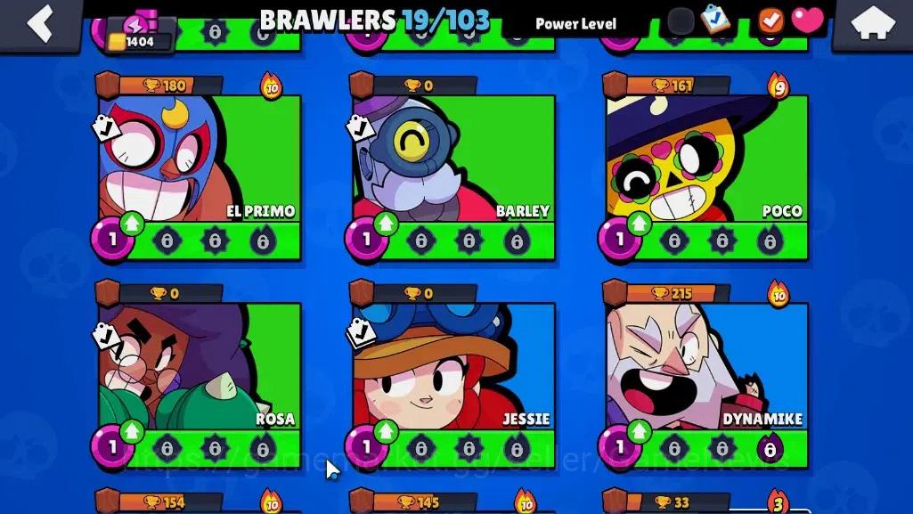 Brawl Stars Accounts 1404 Trophy|19 Brawlers 2Max|Edgar FullBuffies,Bo| image 8