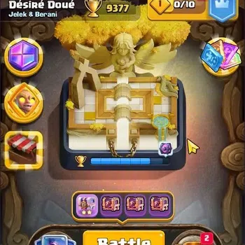 Clash Royale Accounts High-End Trophy 9377|CL 1221|KTL 14|122 Cards + 8 Champ|9 hero + 19 Evo|Arena 23|3201 Gems|1,7M