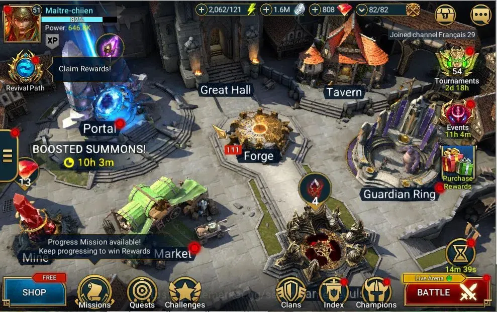 Raid: Shadow Legends Accounts Lv51 646K Power|1 Mythic(Siegfrund)|19 Legend(SunW image 1