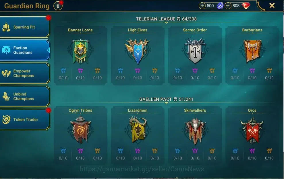 Raid: Shadow Legends Accounts Lv51 646K Power|1 Mythic(Siegfrund)|19 Legend(SunW image 13