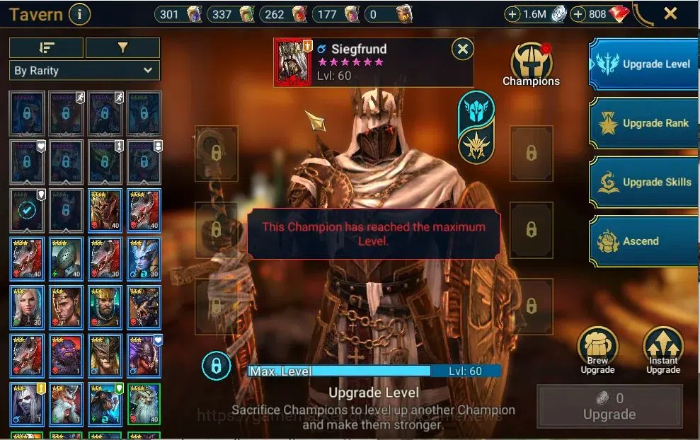 Raid: Shadow Legends Accounts Lv51 646K Power|1 Mythic(Siegfrund)|19 Legend(SunW image 16