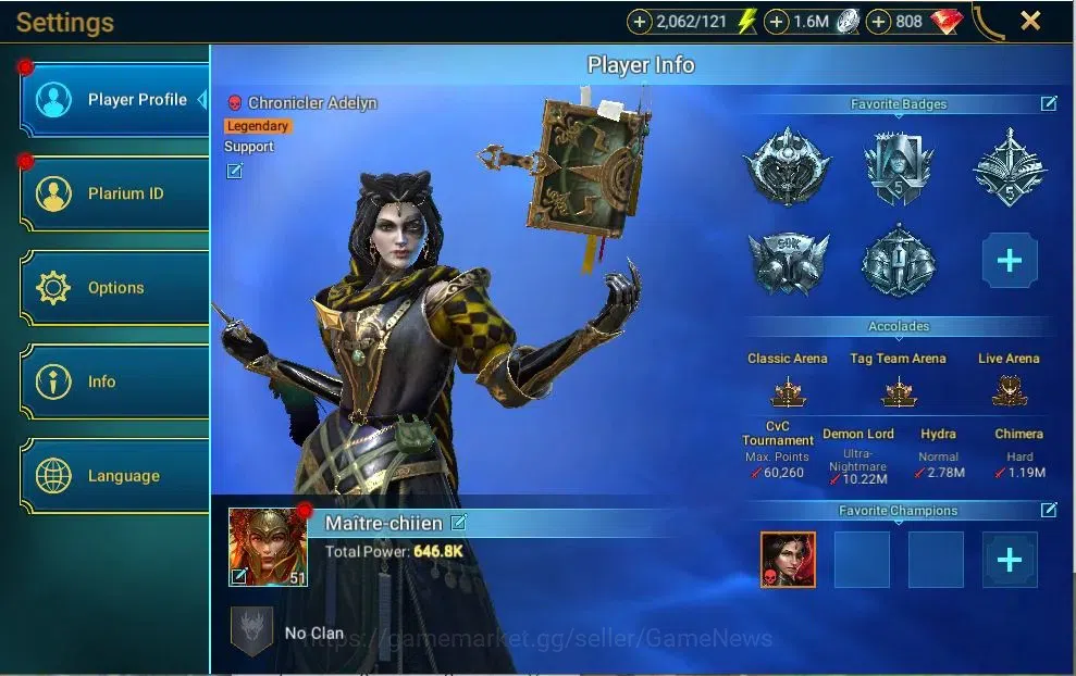 Raid: Shadow Legends Accounts Lv51 646K Power|1 Mythic(Siegfrund)|19 Legend(SunW image 2