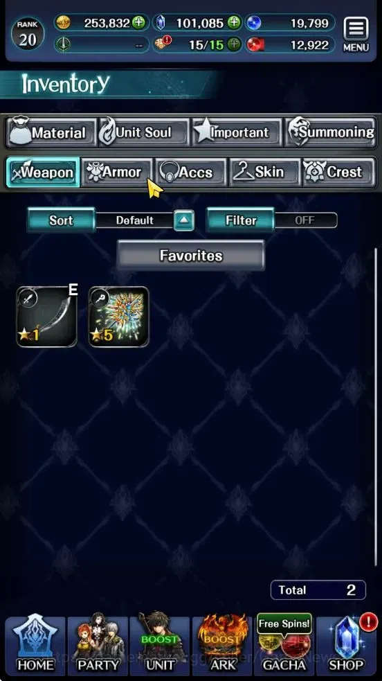 Last Cloudia Accounts GLOBAL|Rank 20|100k Crystal|Collab (Goddess Tilith image 13
