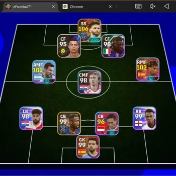 eFootball Meta Player Mobile|PW 3049|Bigtime Kvaratskhella|Epic Shevchen image 1