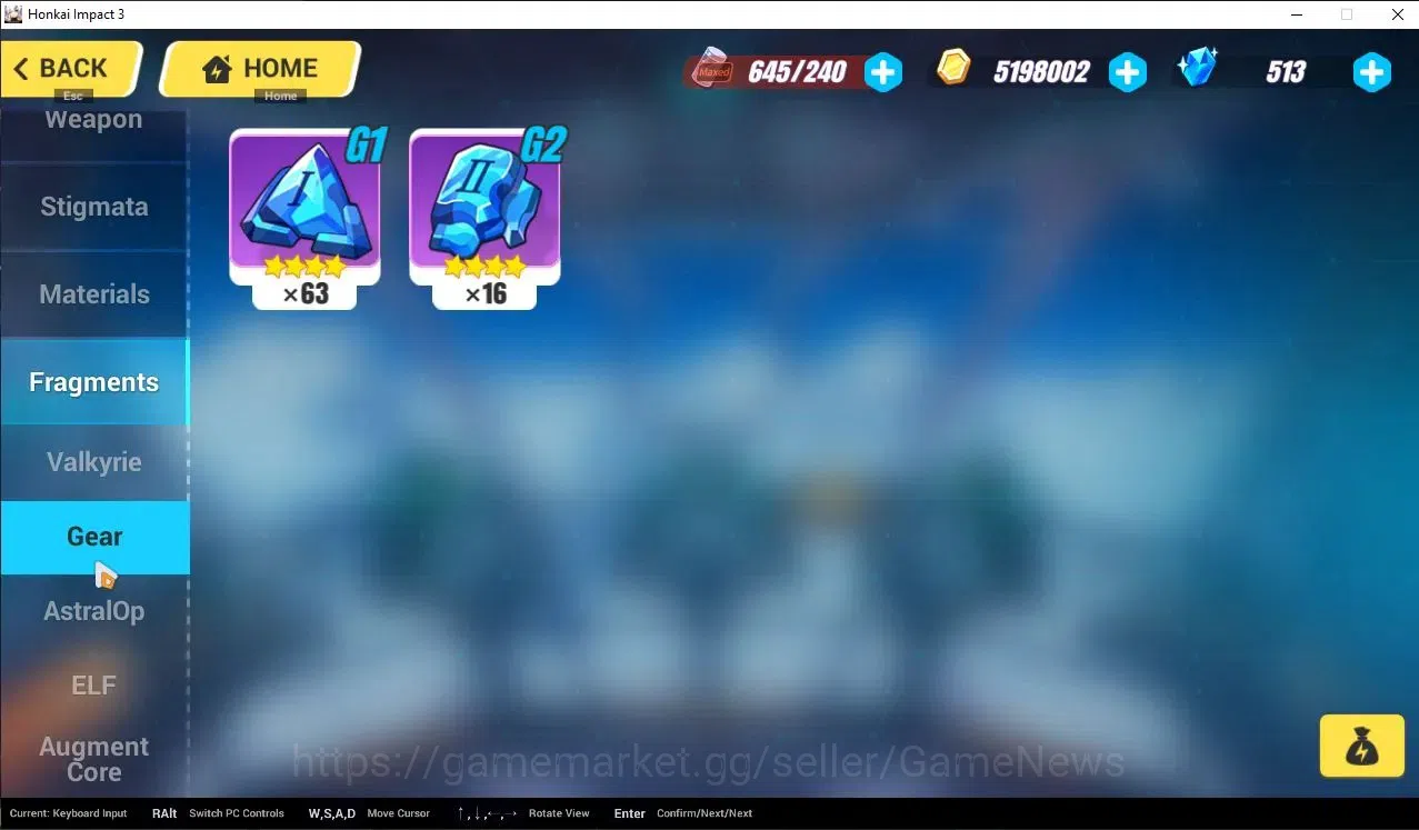Honkai Impact 3rd Accounts SEA Lv44|1 Fullset (Bronya Zaychik Silverwing N-EX image 11