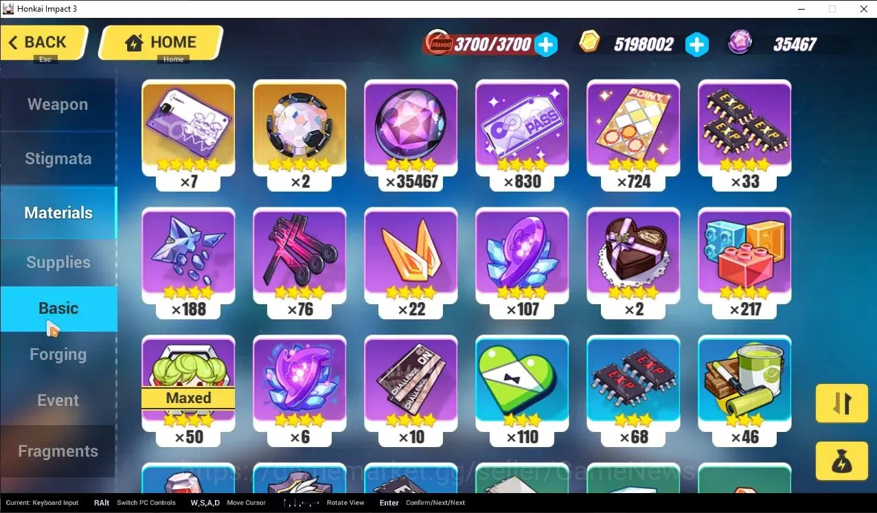 Honkai Impact 3rd Accounts SEA Lv44|1 Fullset (Bronya Zaychik Silverwing N-EX image 7
