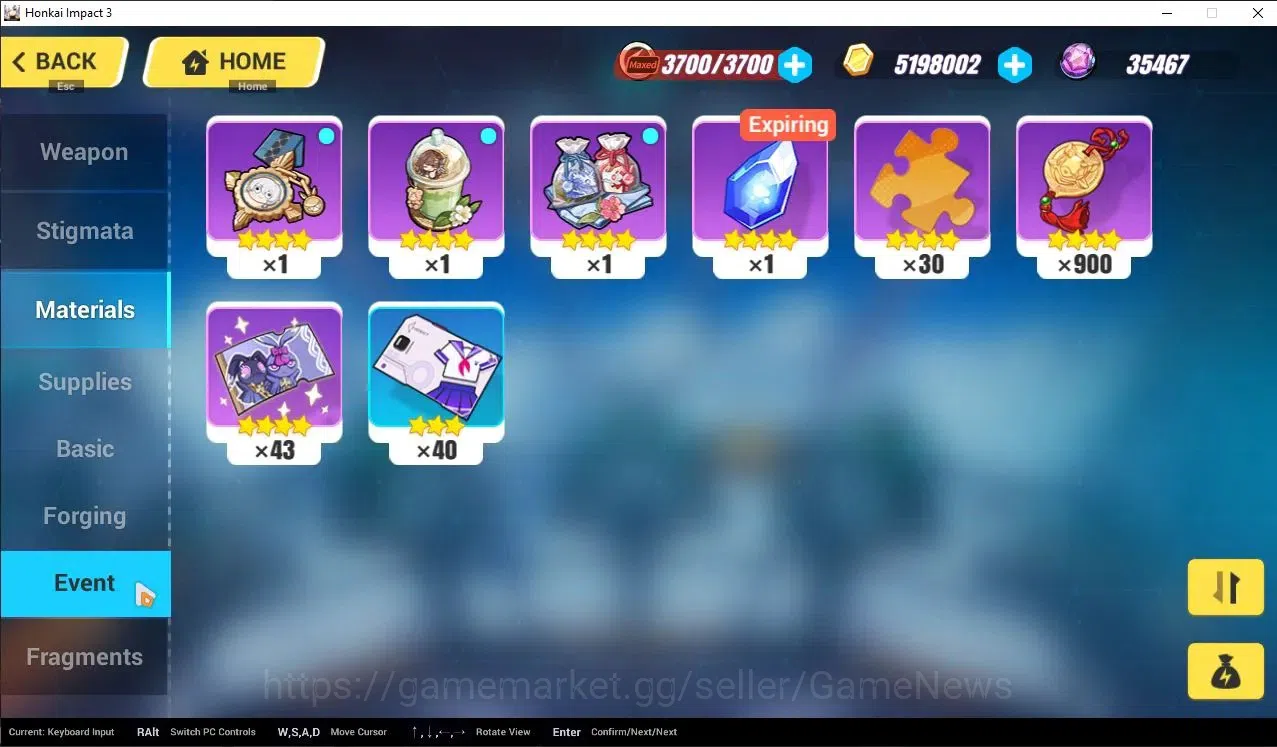 Honkai Impact 3rd Accounts SEA Lv44|1 Fullset (Bronya Zaychik Silverwing N-EX image 9